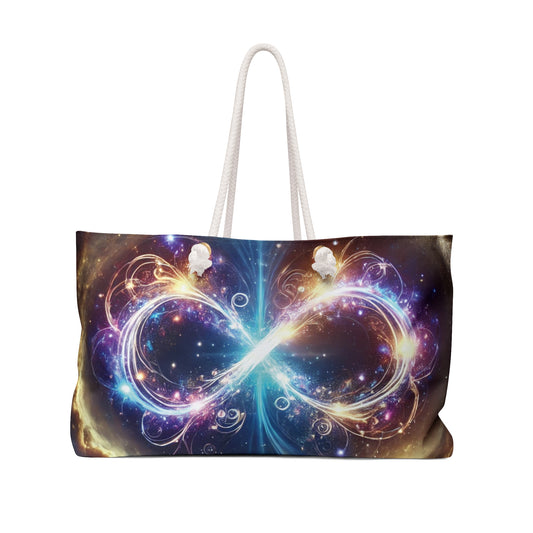 Cosmic Infinity Weekender Bag - Galaxy Travel Tote
