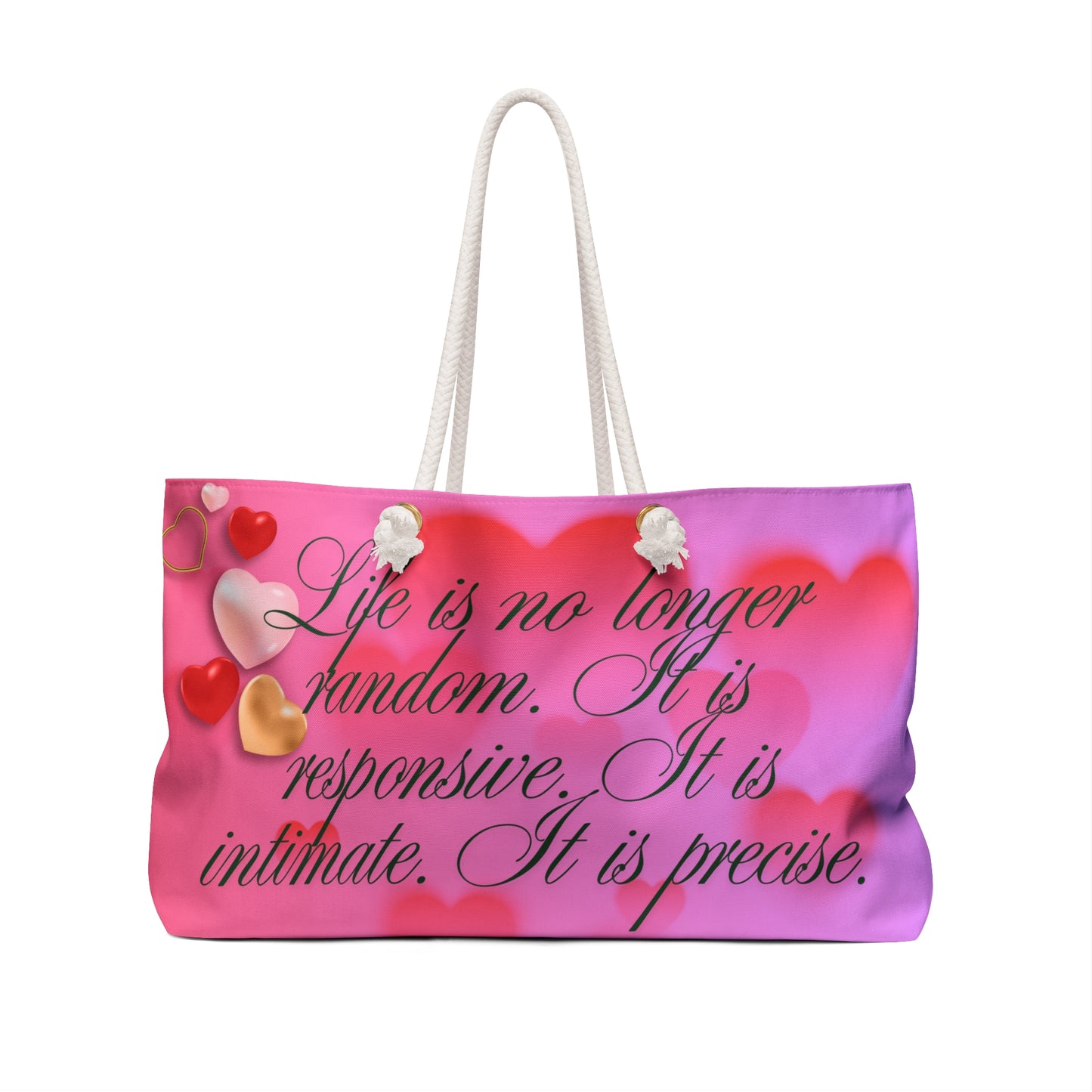 The mind: Weekender Bag | Pink Gradient