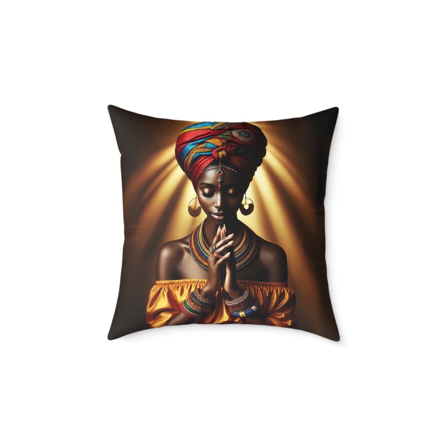 Blessed Are The Pure: Poly Canvas Pillow