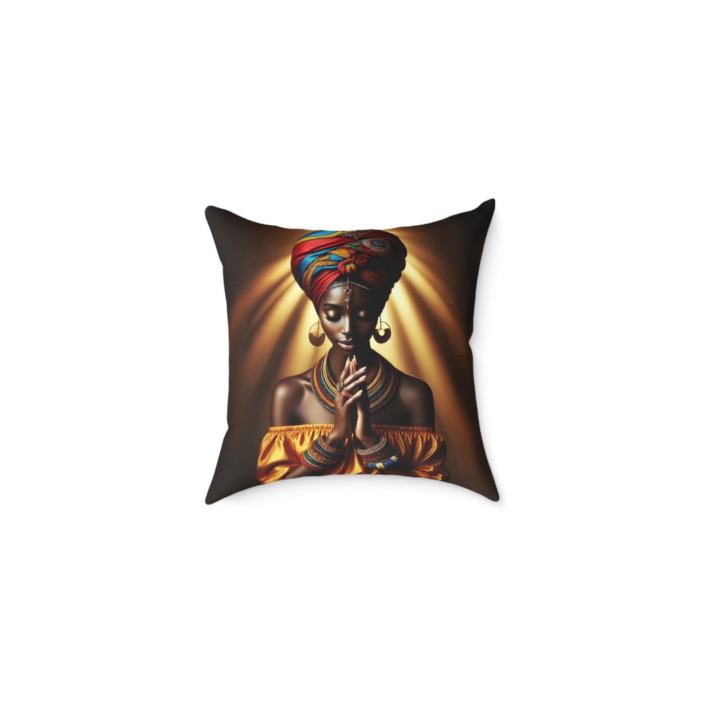 Blessed Are The Pure: Poly Canvas Pillow