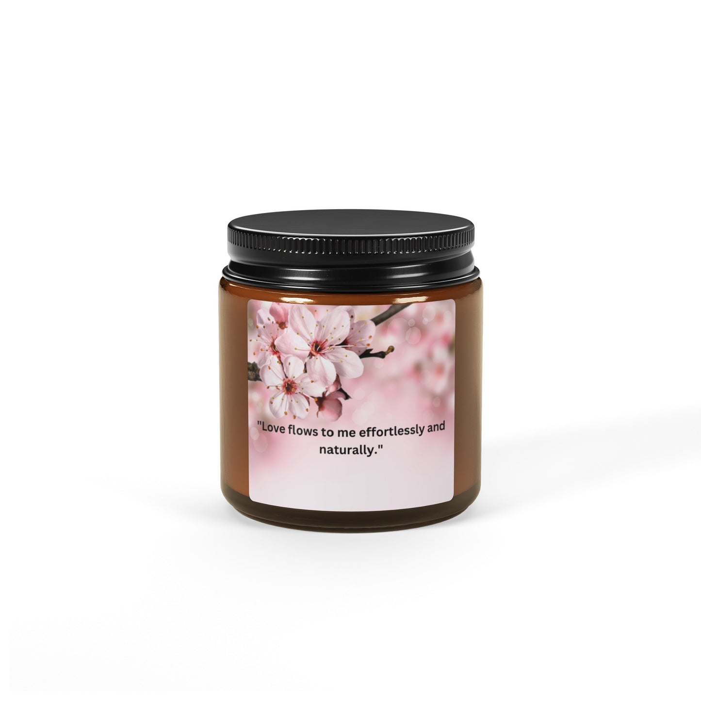 Scented Soy Candle (Multi-Size, Amber Jar)
