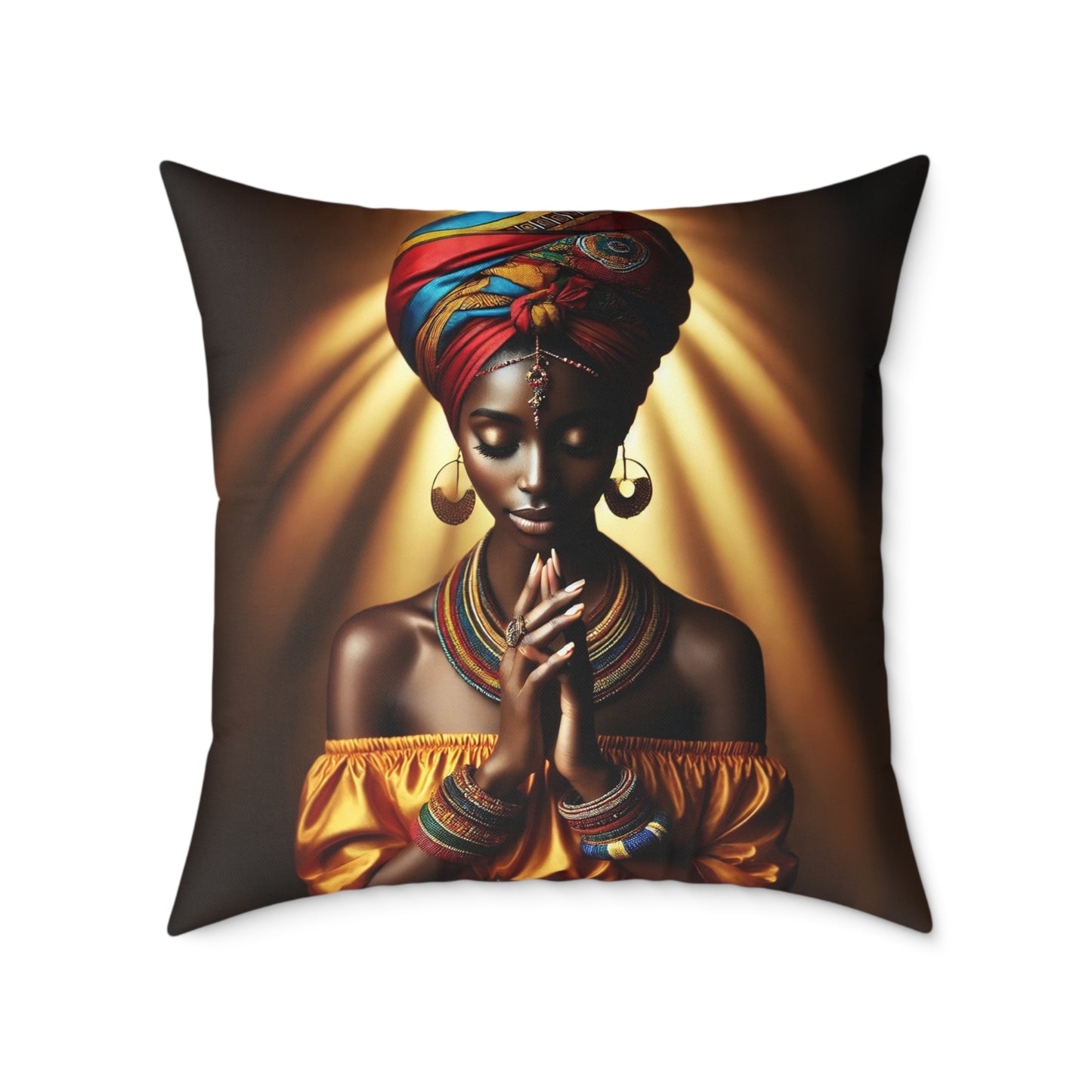 Blessed Are The Pure: Poly Canvas Pillow
