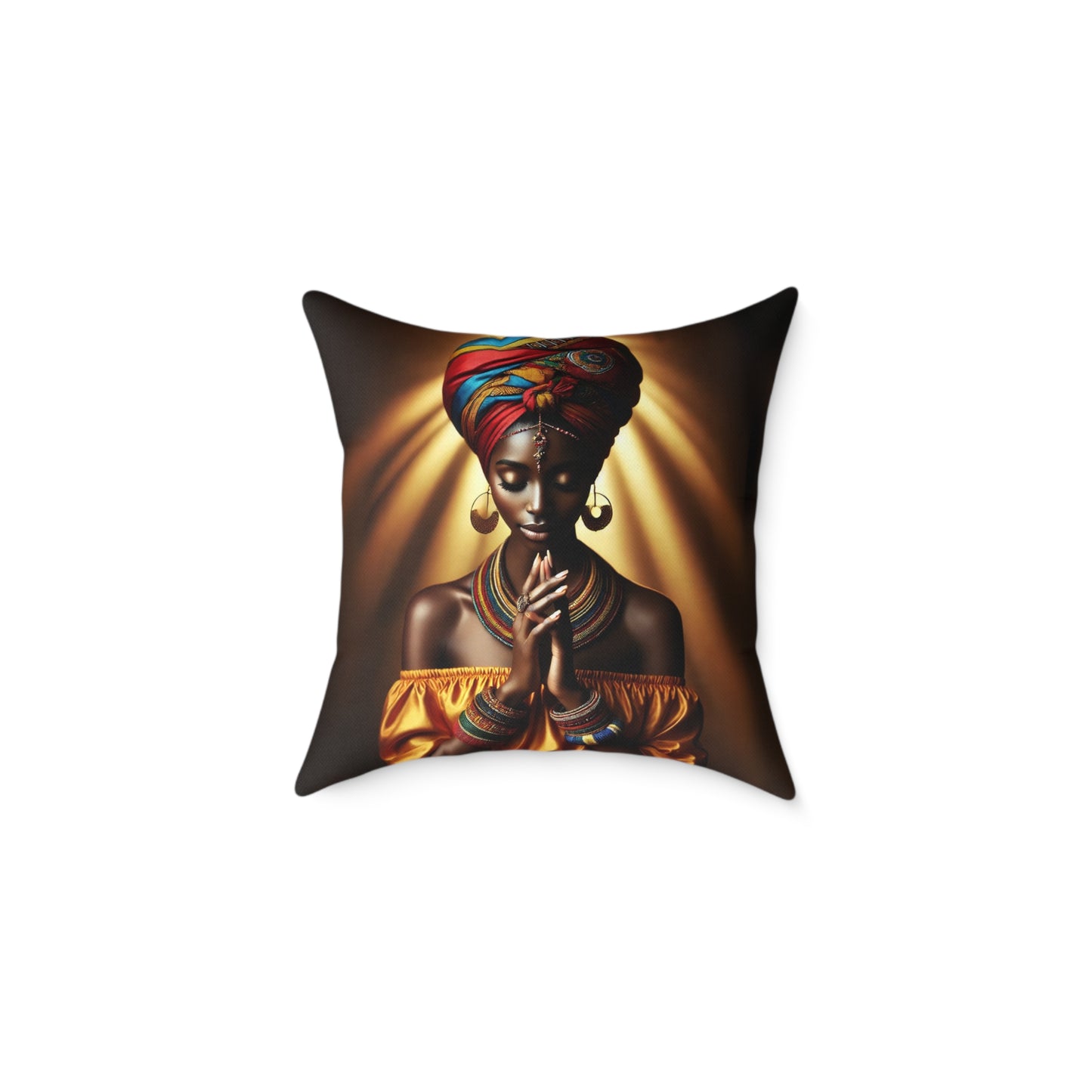 Blessed Are The Pure: Poly Canvas Pillow