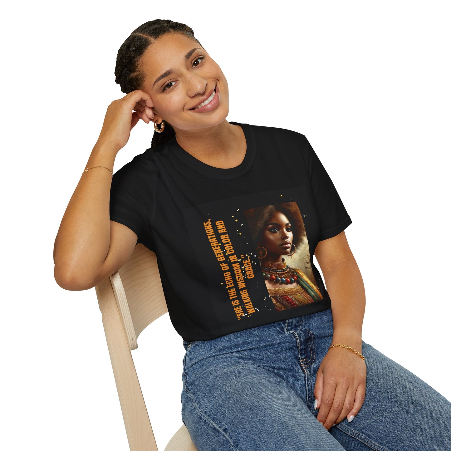 Empowering Black Culture Graphic T-Shirt, Inspirational Tee for Women and Men