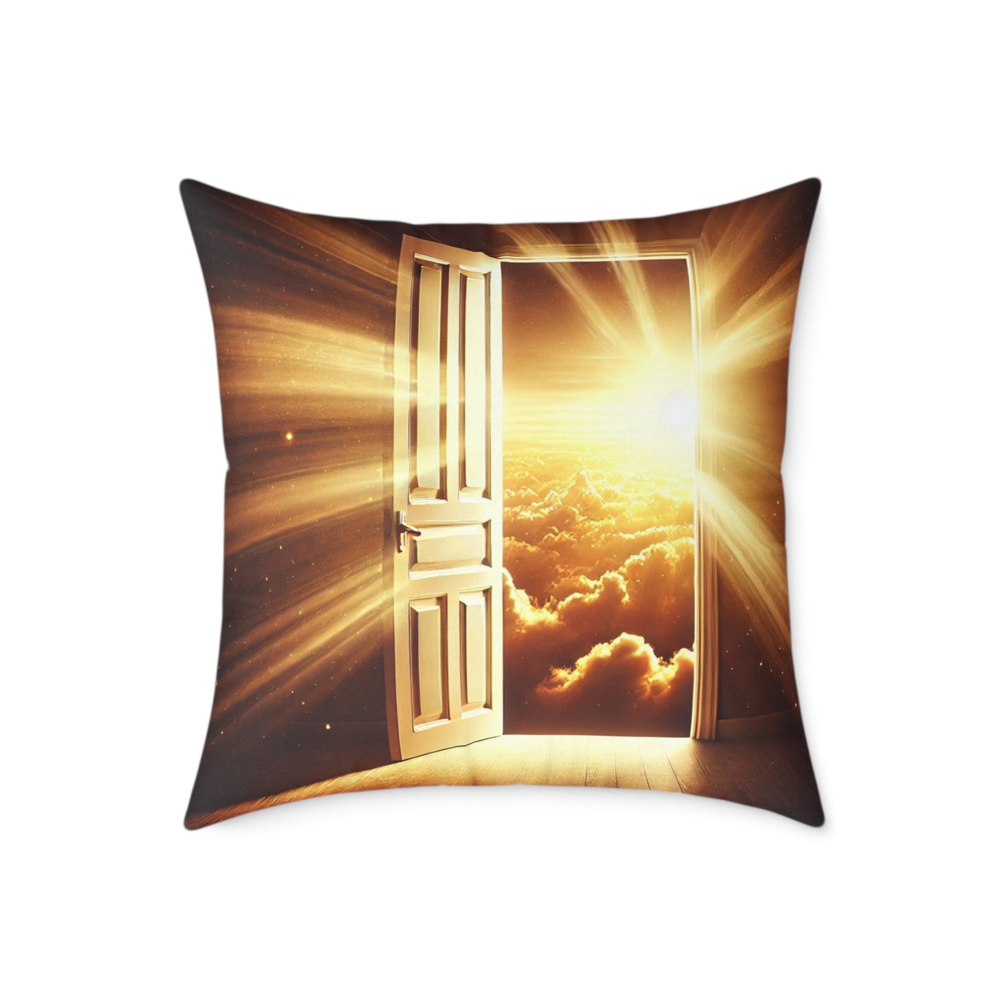 Blessed It Are Those: Poly Canvas Pillow